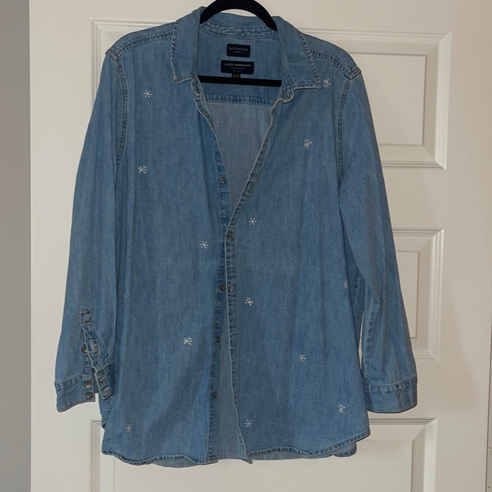 Lucky Brand Boyfriend Shirt